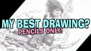 Conan The Barbarian! Comic Book Pencil Art! *Road To 10k!*