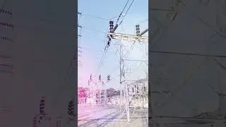 Fault locator & Line signature analyser lete huye🏗️⚒️🔗#faultdetection #ytshorts #art #rahul 🙏