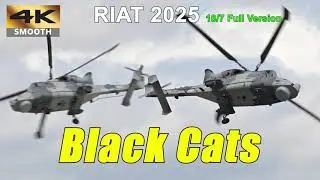 Full version: Epic Helicopter Duo Display | Royal Black Cats | RIAT 18/07/2025