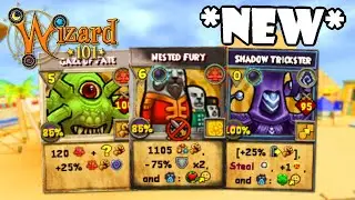 Wizard101: *НОВЫЙ* БАЛАНС Тизеры заклинаний Тени!