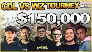 WARZONE $150K Call of Duty King CDL PRO vs WZ PRO Tournament Day 1 - Warzone 2