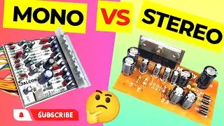 4440 audio board mono Vs stereo 🤔 4440 एम्प्लीफायर बोर्ड मोनो हाई स्टीरियो कैसे पता करें?