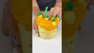Making Fan&rsquo;s Pi&ntilde;a Colada Slime Idea 🍍
