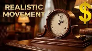 Roblox Dark Wood Mantel Clock (READ DESCRIPTION)