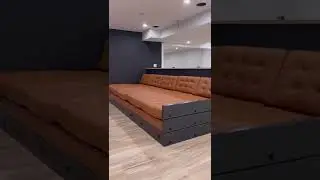 DIY Home Theatre Seating