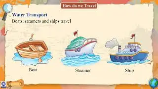 Explore Social Studies|| Class 1 || Chapter 12 || How do we Travel