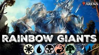 5-Color RAINBOW GIANTS is BIG!!! | MTG Arena Standard Deck