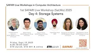 1st SAFARI Live Workshop (SaLWo) on Storage Systems