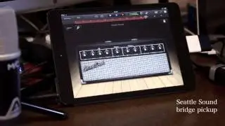 BLUES / iPad mini GarageBand Guitar Amp Sample - Apogee Jam