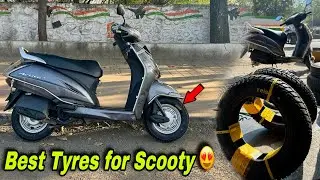 Best Tyres for Scooty (ACTIVA) | Reise TripR Tyres fitted in my Scooty | Scooty se Off-Roading 😱