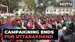 Campaigning Ends For Uttarakhand Polls, Voting On Feb 14