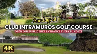 FREE and OPEN for Public Club Intramuros Golf Course Every Sundays!