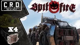 Crossout: [ Spitfire x4 & Icebox ] SpitFire [ver. 0.9.90]