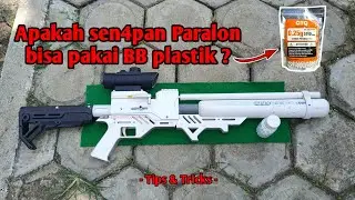 Apakah paser ikan paralon bisa pakai BB plastik ??? 