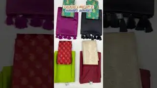 Satin silk saree's at just ₹550/-