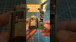 ESP32 + NRF24L01 Wireless Control in Action!  #ESP32 #Arduino #NRF24L01 #WirelessControl #TechShorts