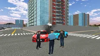 Police simulator city chase 