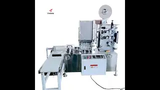 Automatic plastic STRAW TUBE PP PLA single piece packing machine