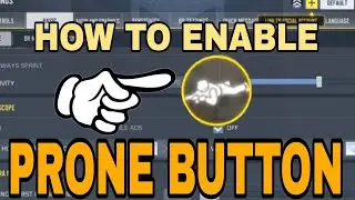 HOW TO ENABLE PRONE BUTTON EASILY💯 | CoDM