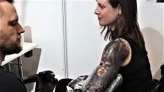 Eliot Kohek Tattoo artist- Gods Of Ink Tattoo Convention 16.04.2023 Frankfurt am Main