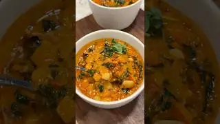 Harissa Butterbean Soup 🥣 Soooooo good!