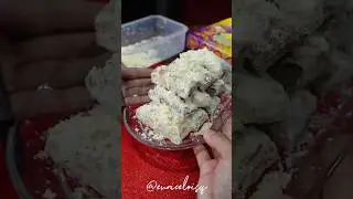 Milky Ube Cheese Tikoy Lumpia!