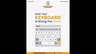 Your keyboard knows you need us😉✨ #creativeagency #design #viral #trending #logo #branding #shorts