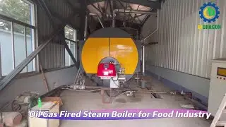 Oil Gas Fired Steam Boiler for Food Industry