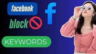 How To Block Specific Words On Facebook 2025 | Block Specific Word | iOS and Android