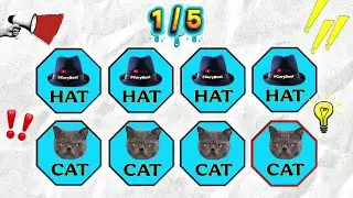 Say The Word On Beat |LEVEL 1-3 | EASYMEDIUM HARD (80% FAIL)