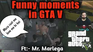 Funny Moments with Mr. Marlega&rsquo;s New Car And Pandit Ji | Ft:- Rakazone gaming  | GTA 5 RP Highlights