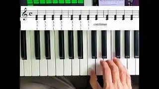 KEYBOARD LESSON 08 - C Chord, C Major