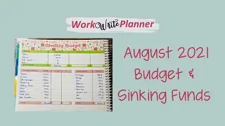 August Budget With Me || Low Income Budget || Budget with 2 Jobs || Paycheck Budget || Sinking Funds