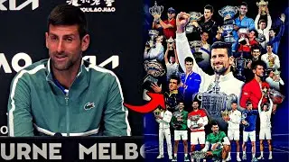 Novak Djokovic en la previa 