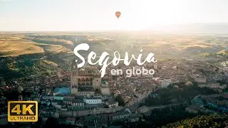 Paseo en GLOBO por SEGOVIA en 4K: experiencia inolvidable