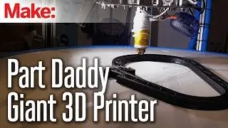 Massive 3D Printer at Maker Faire New York