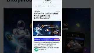 Bitcoin com Launches Brand New Crypto Casino BitSpin Casino  #cryptomash  #cryptonews #AnsirAli