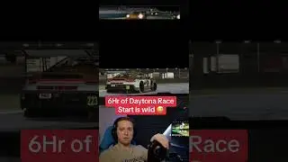 The start of the Daytona 6Hr is exciting! #iracing #racing #daytona #streaming #gaming #simracing