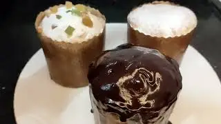 Panetone feito com o fermento de Fermentação Natural.