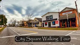 Walking Hamilton, GA - City Square | Towns of Middle Georgia, USA