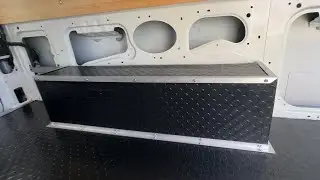 Building Box Covers For The Wheel Wells (Nissan NV Conversion Van)