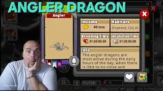 How to get the ANGLER DRAGON #dragonvale #dragongamer #anglerdragon