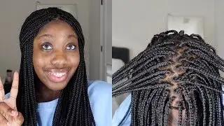 THE MOST NATURAL BRAIDED WIG EVER!! | NEAT AND SLEEK |