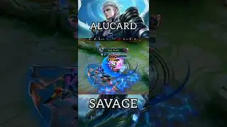 Alucard Maniac ! and get free Savage | #mlbb #shorts