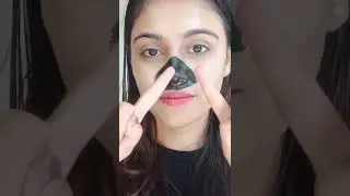 Charcoal Peel Off Mask Remove Blackhead..✨|| #shorts #youtubeshorts #priyacreations