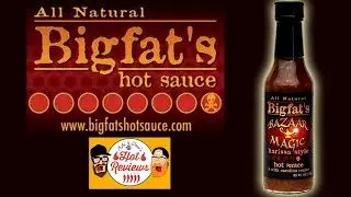 BIGFAT'S BAZAAR MAGIC HARISSA STYLE HOT SAUCE WITH CAROLINA REAPER!! HOT REVIEWS!