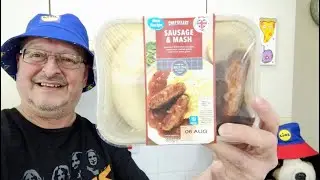 Lidl Chef Select Sausage & Mash ~ Ready Meal ~ Food Review 