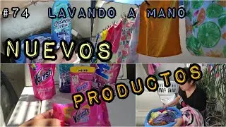 RUTINA DE LAVADO / PROBANDO NUEVOS PRODUCTOS / VANISH 🧼🌤 LAVANDO A MANO Y EN LAVADORA.