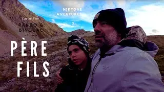 RANDO ET BIVOUAC PÈRE & FILS AUX LACS DE VENS (Mercantour)