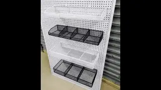 2D CNC Metal Perforated Plate Hook Basket Wire Bending and Welding Machine